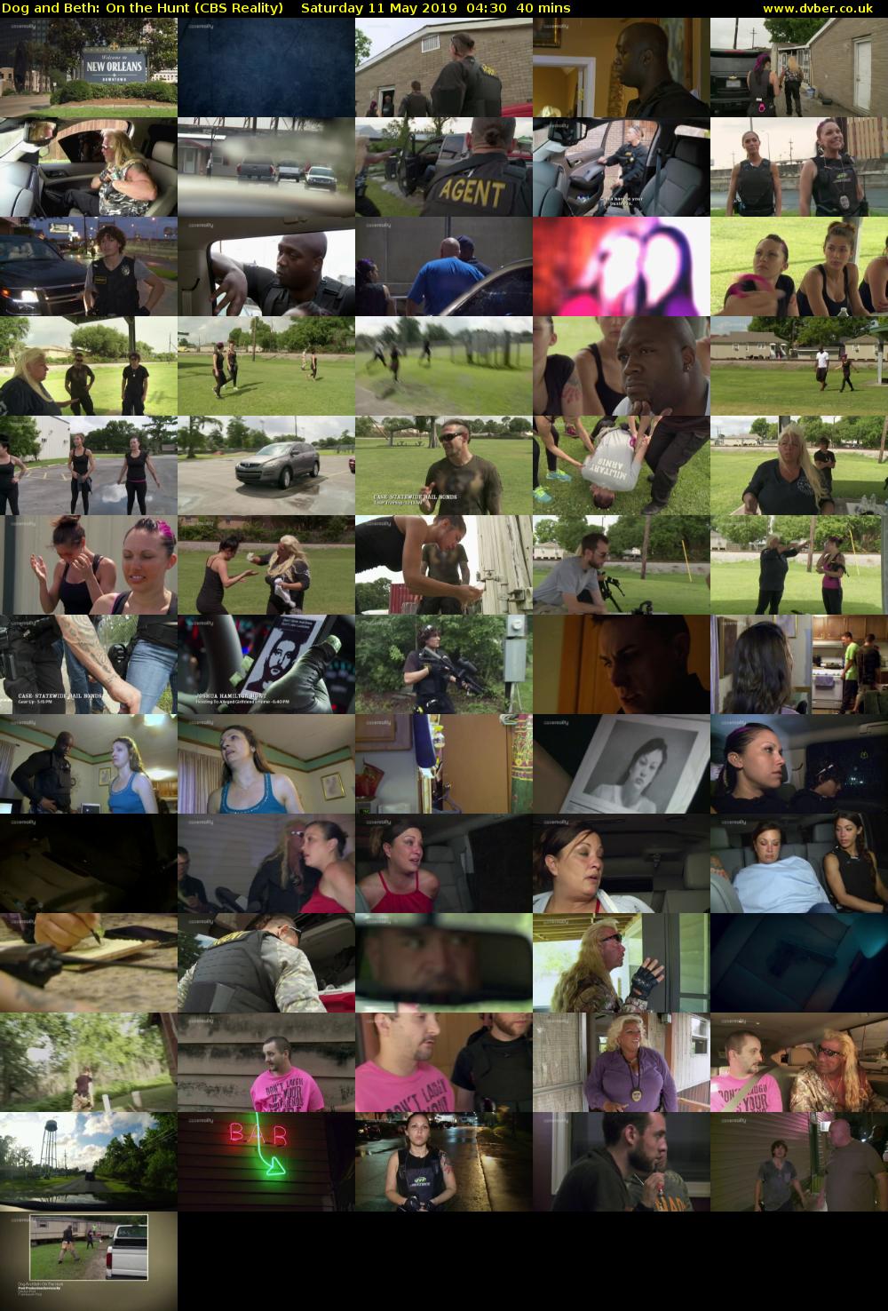 Dog and Beth: On the Hunt (CBS Reality) Saturday 11 May 2019 04:30 - 05:10