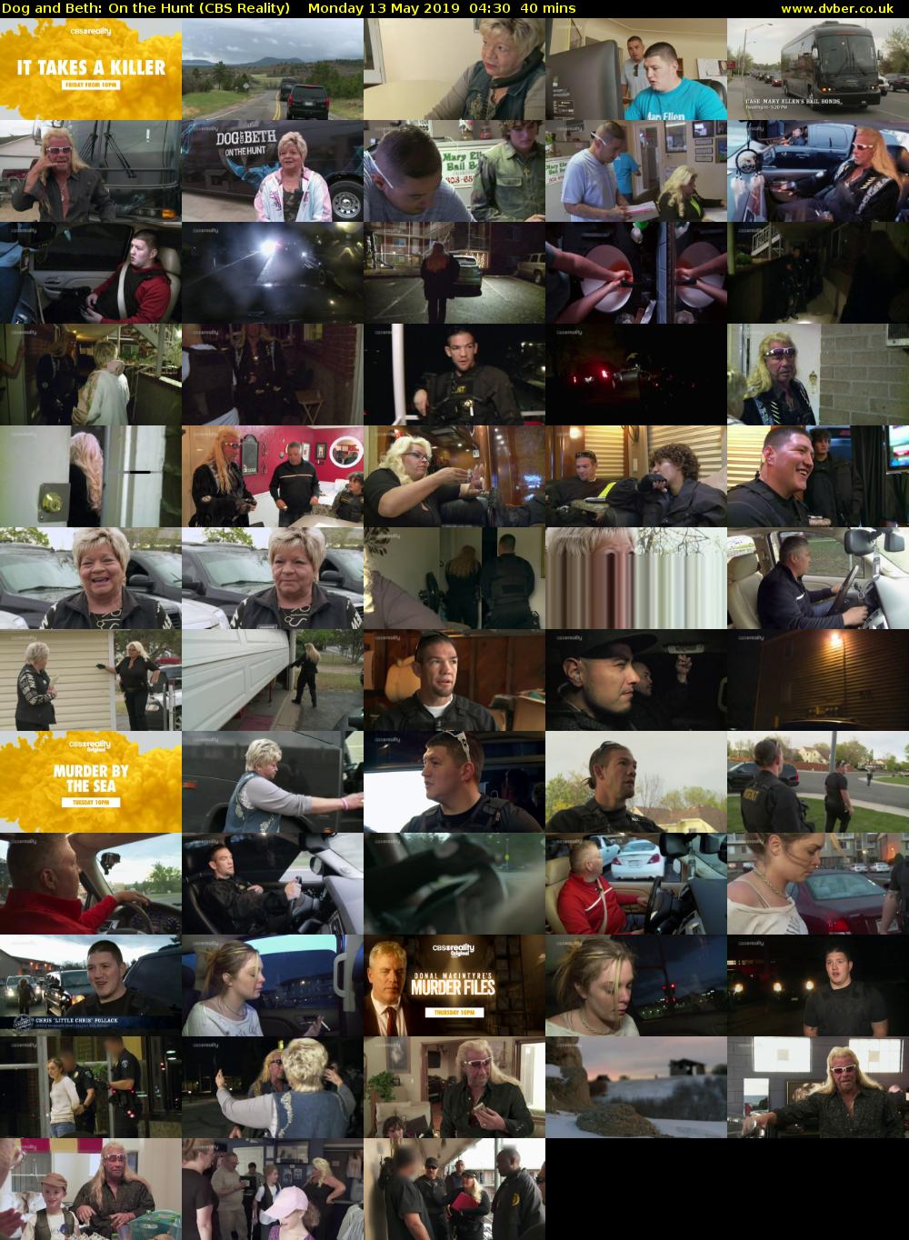 Dog and Beth: On the Hunt (CBS Reality) Monday 13 May 2019 04:30 - 05:10