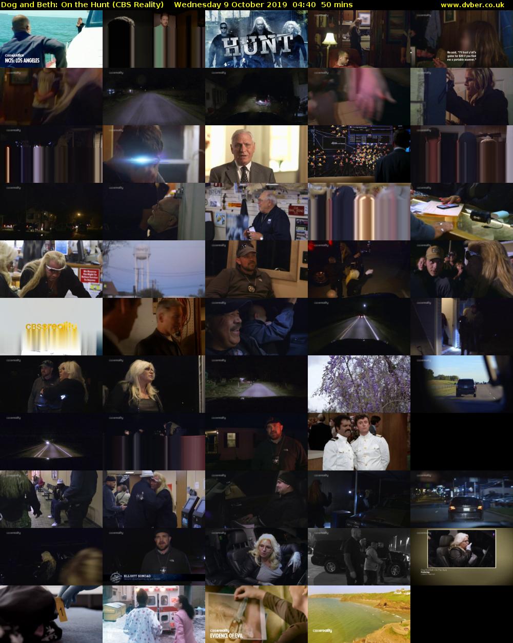 Dog and Beth: On the Hunt (CBS Reality) Wednesday 9 October 2019 04:40 - 05:30