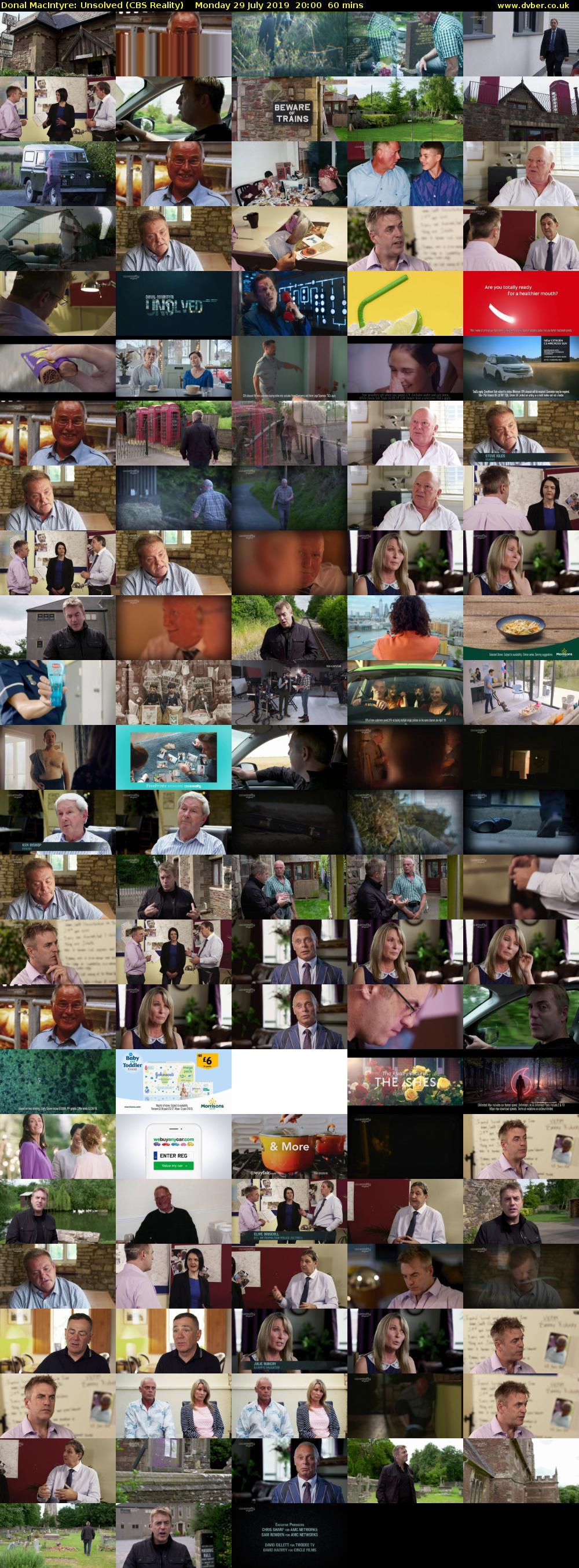 Donal MacIntyre: Unsolved (CBS Reality) Monday 29 July 2019 20:00 - 21:00