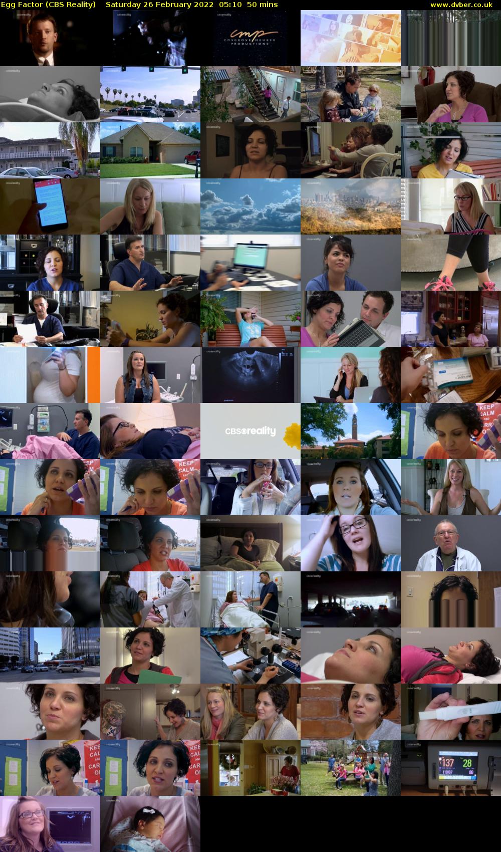 Egg Factor (CBS Reality) Saturday 26 February 2022 05:10 - 06:00