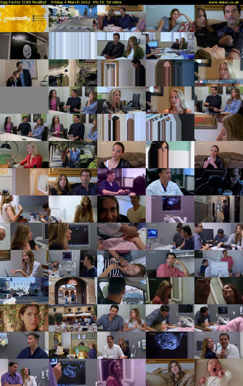 Egg Factor (CBS Reality) Friday 4 March 2022 05:10 - 06:00