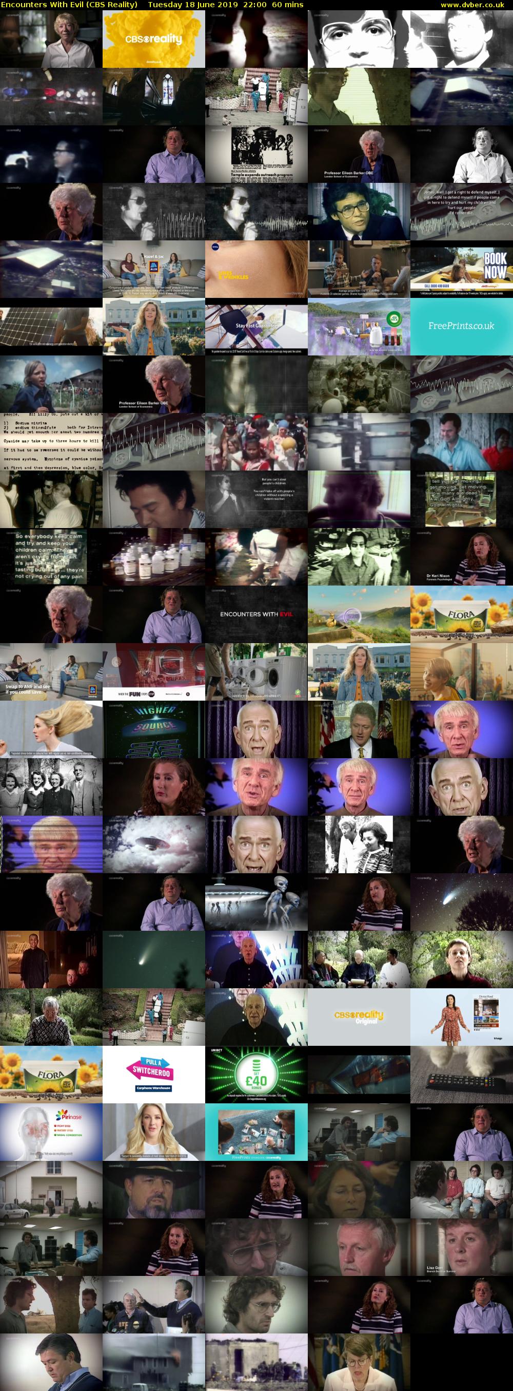 Encounters With Evil (CBS Reality) Tuesday 18 June 2019 22:00 - 23:00