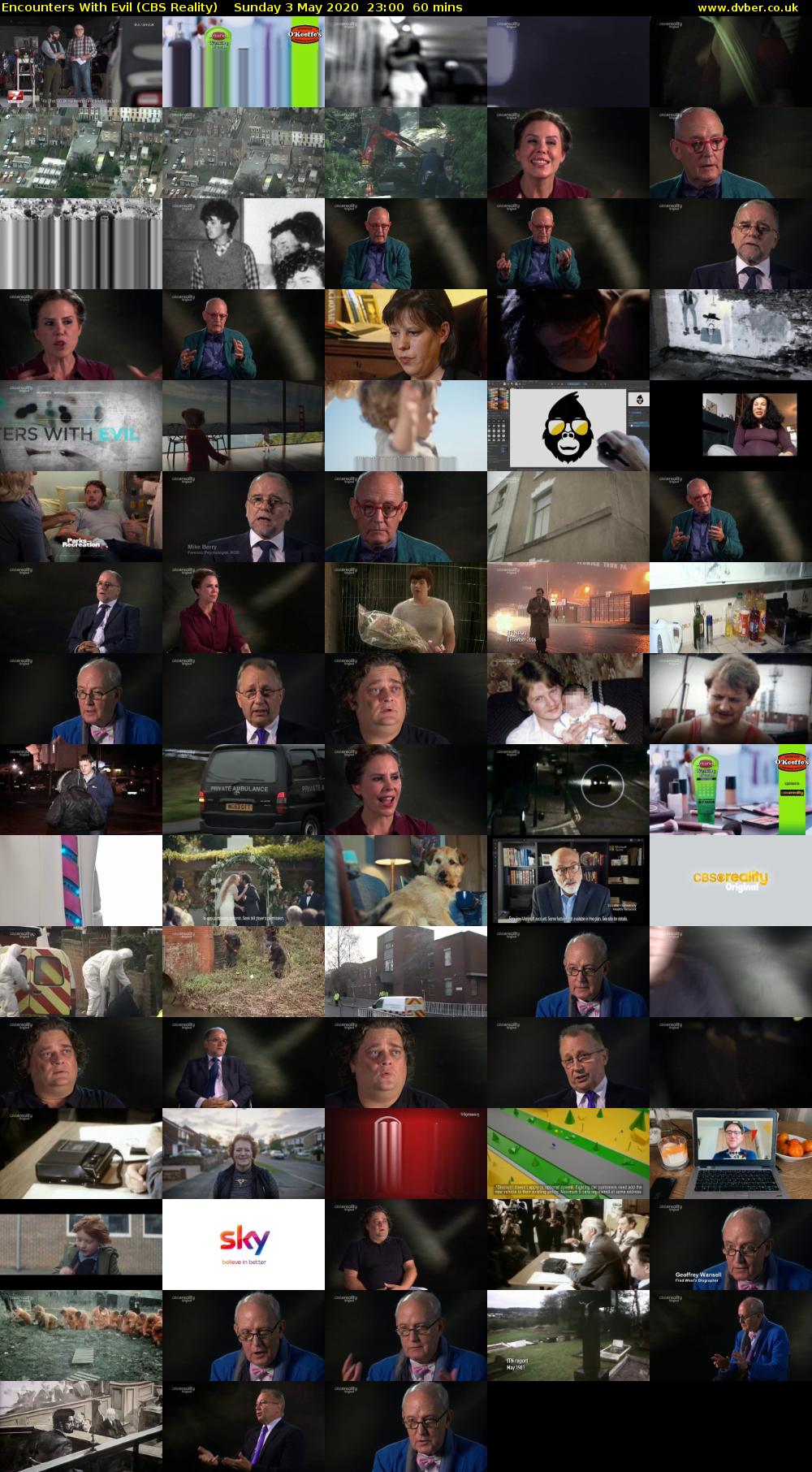 Encounters With Evil (CBS Reality) Sunday 3 May 2020 23:00 - 00:00