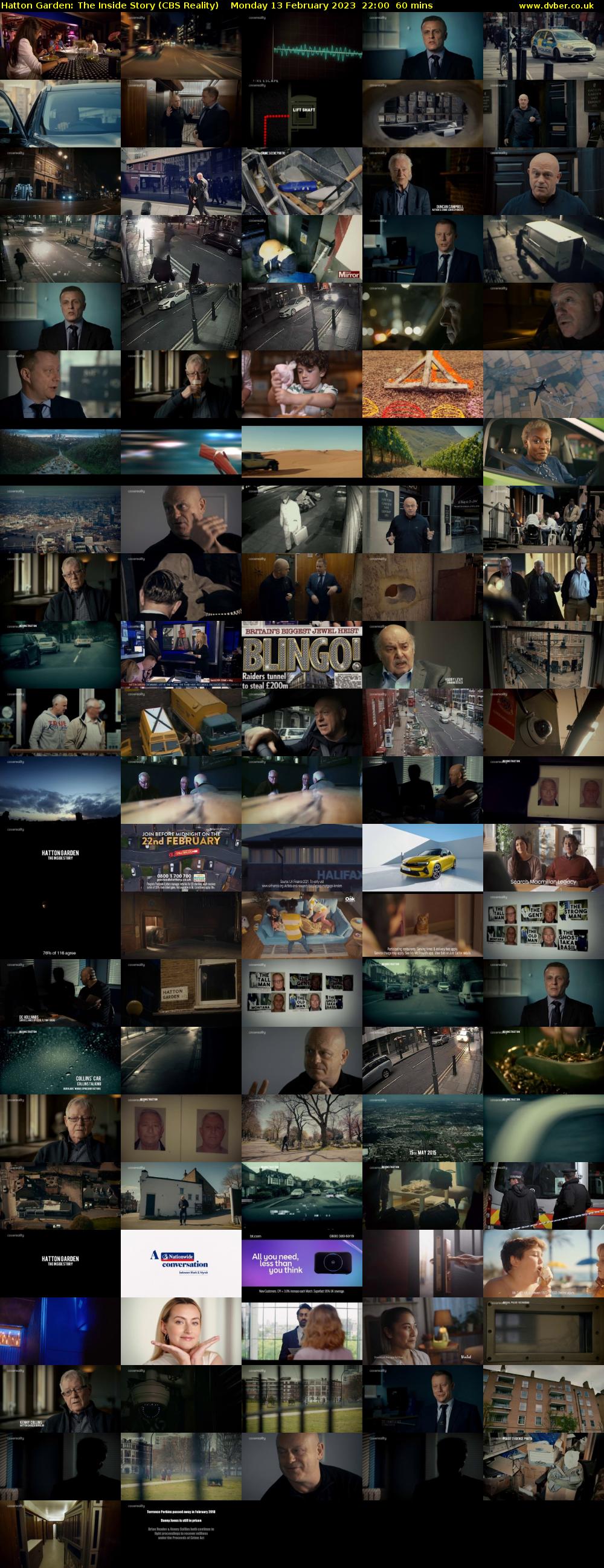 Hatton Garden: The Inside Story (CBS Reality) Monday 13 February 2023 22:00 - 23:00