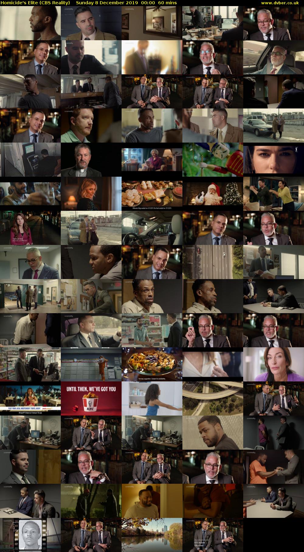Homicide's Elite (CBS Reality) Sunday 8 December 2019 00:00 - 01:00