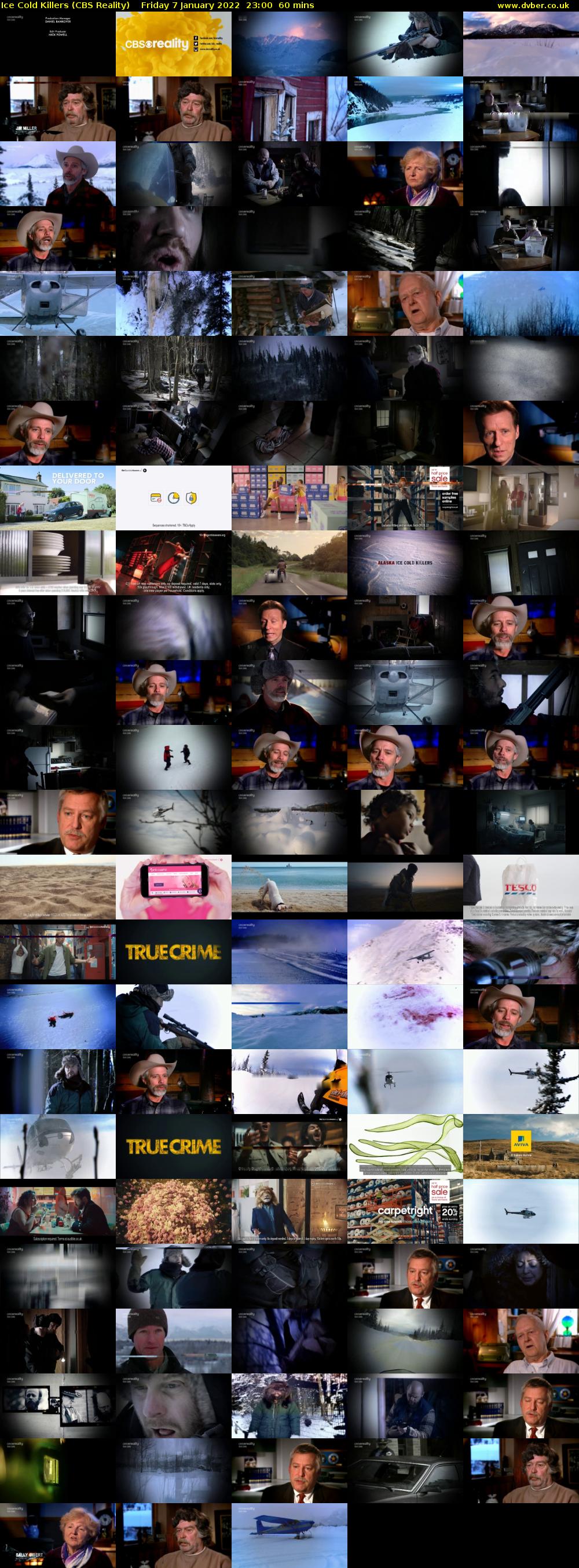 Ice Cold Killers (CBS Reality) Friday 7 January 2022 23:00 - 00:00