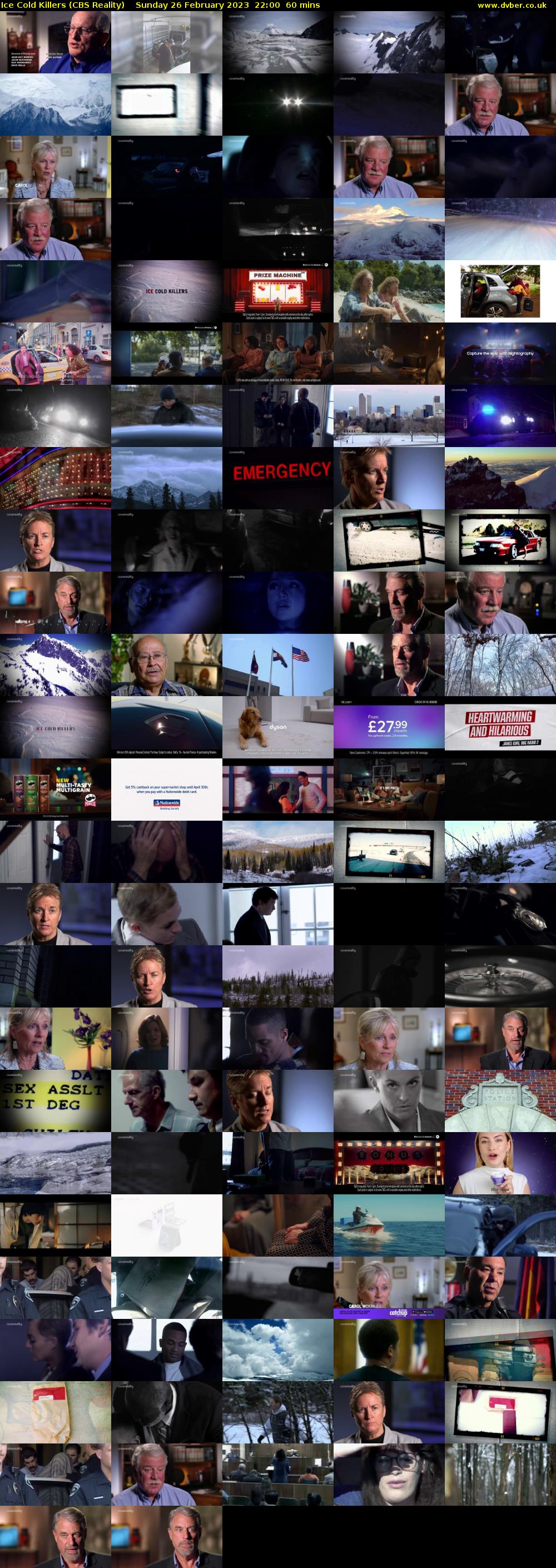 Ice Cold Killers (CBS Reality) Sunday 26 February 2023 22:00 - 23:00