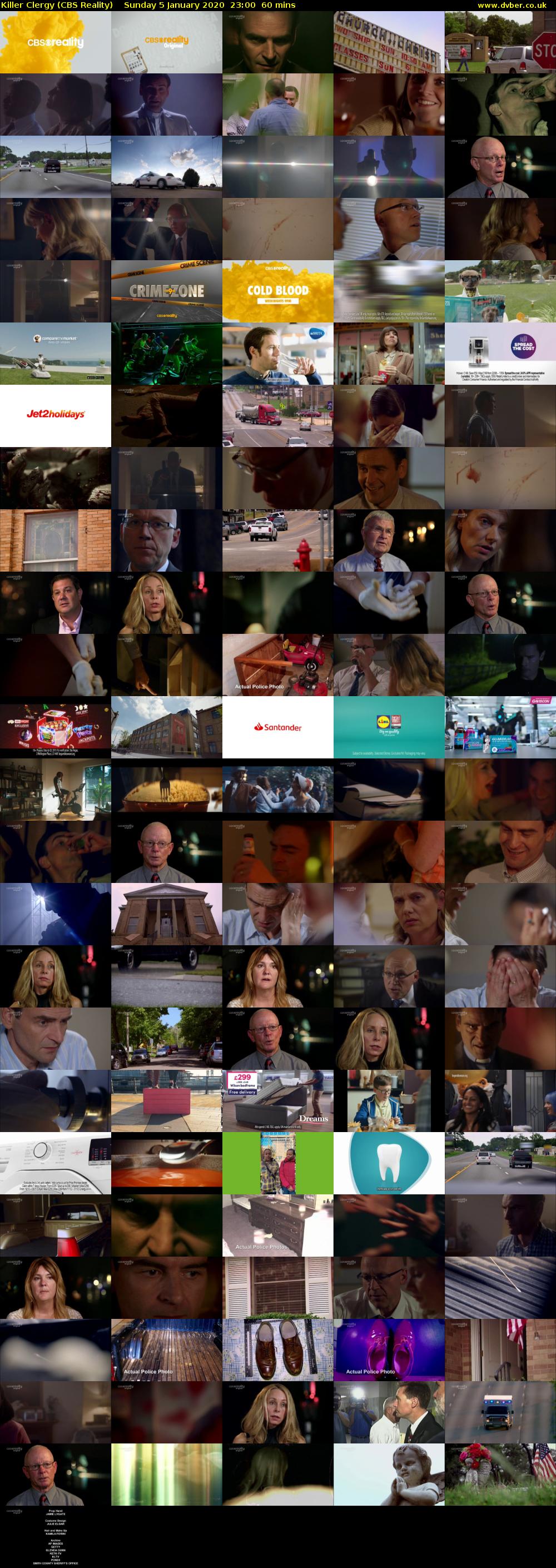 Killer Clergy (CBS Reality) Sunday 5 January 2020 23:00 - 00:00