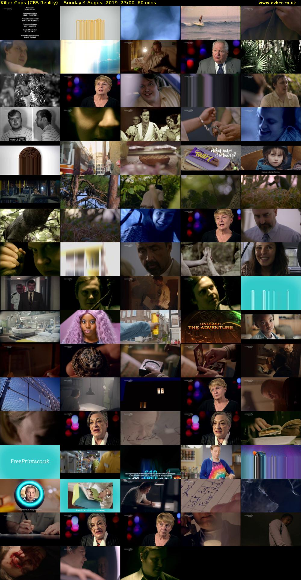 Killer Cops (CBS Reality) Sunday 4 August 2019 23:00 - 00:00