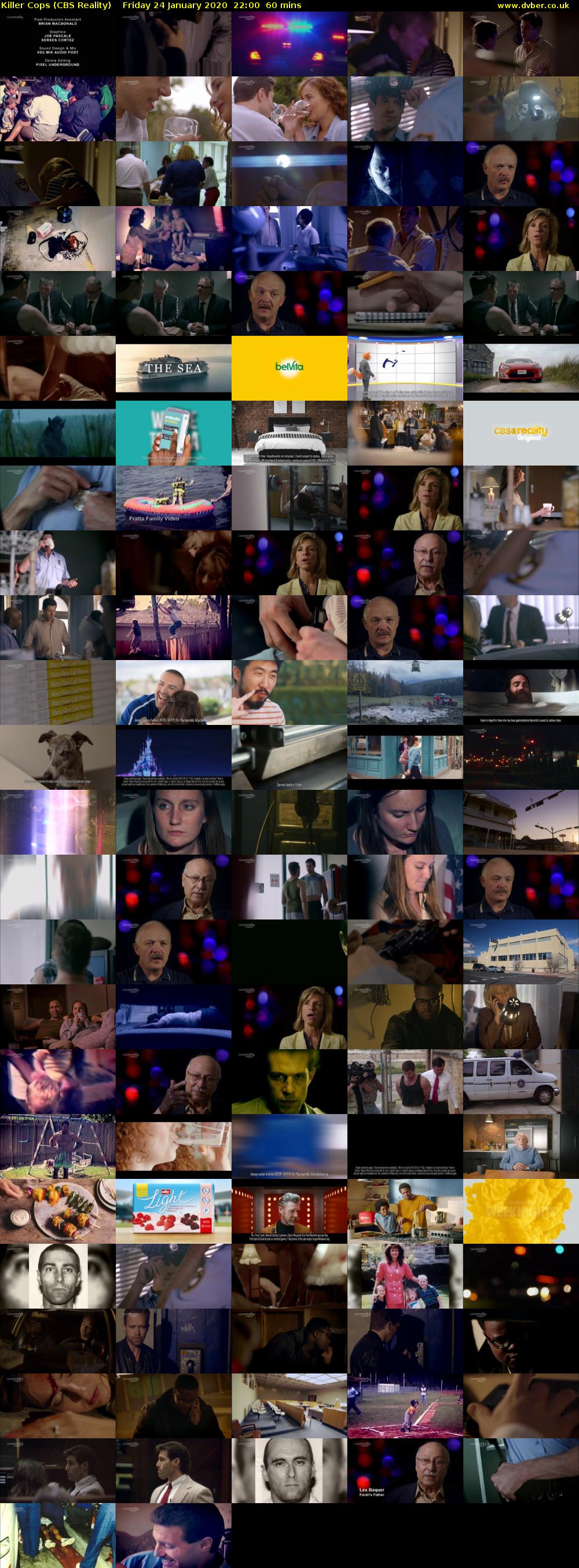 Killer Cops (CBS Reality) Friday 24 January 2020 22:00 - 23:00