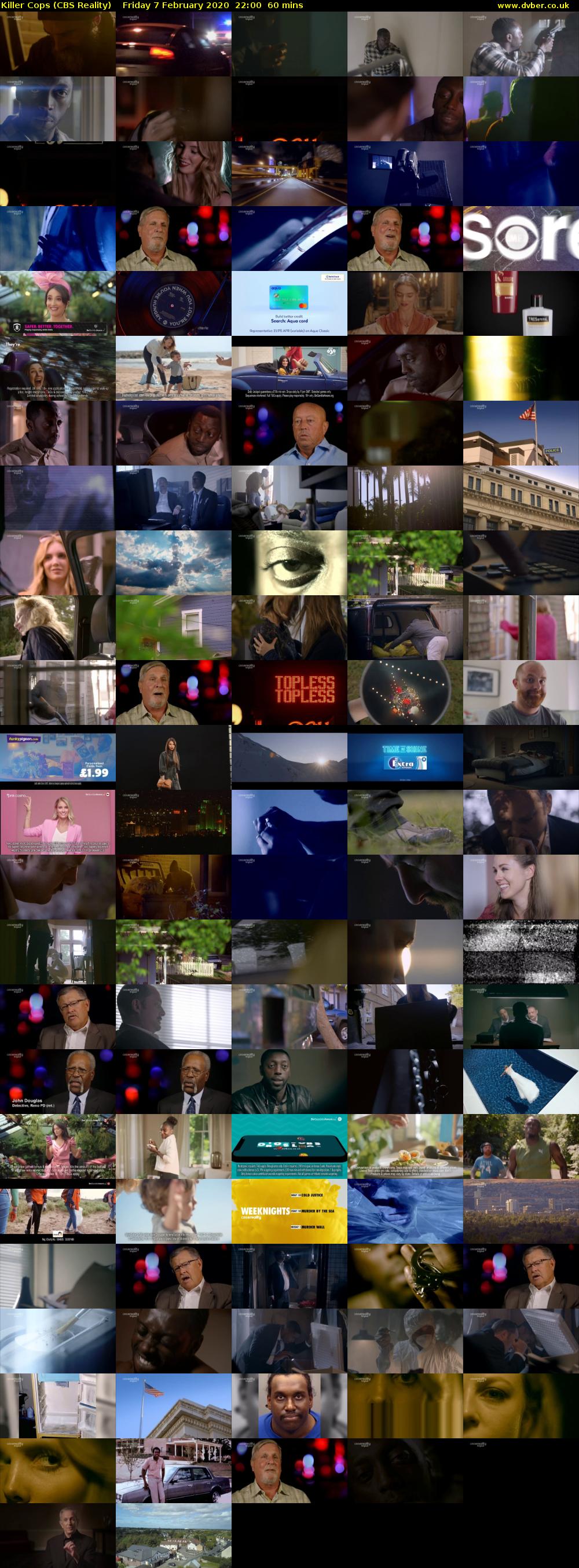 Killer Cops (CBS Reality) Friday 7 February 2020 22:00 - 23:00