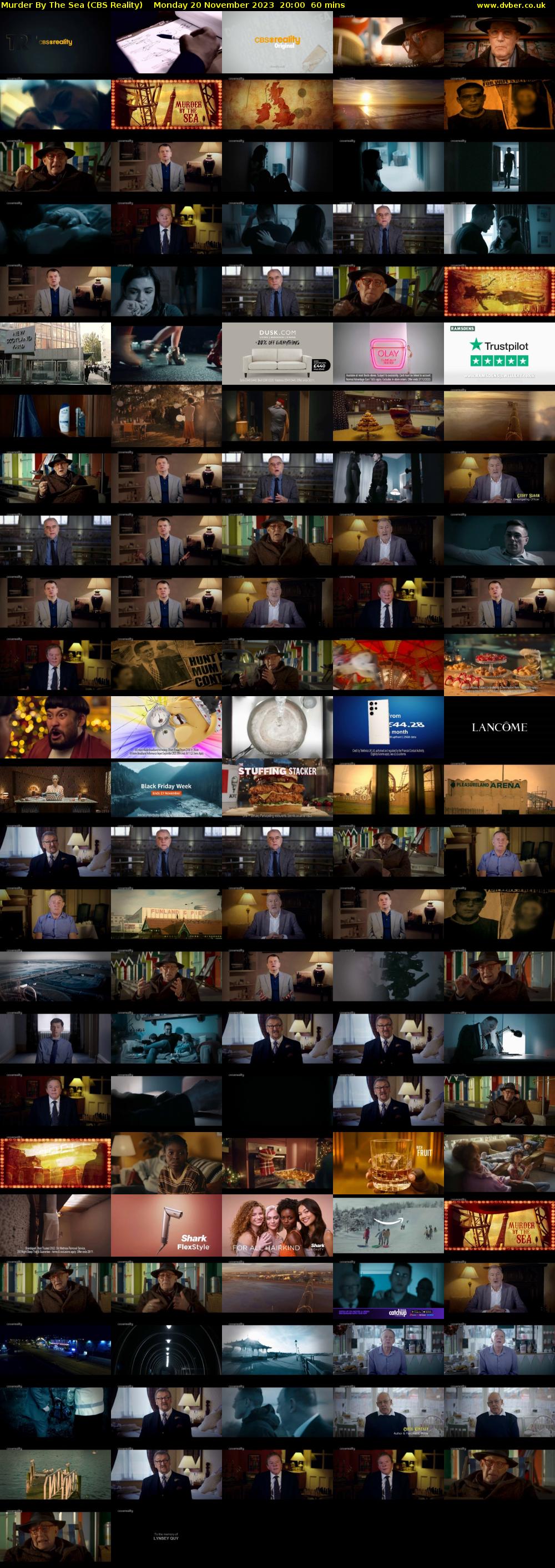 Murder By The Sea (CBS Reality) Monday 20 November 2023 20:00 - 21:00