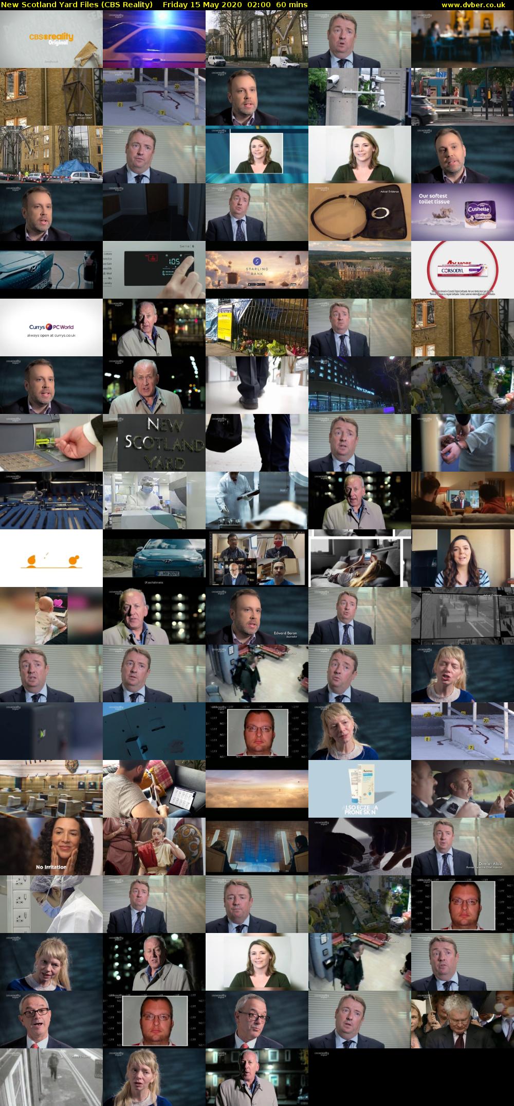 New Scotland Yard Files (CBS Reality) Friday 15 May 2020 02:00 - 03:00