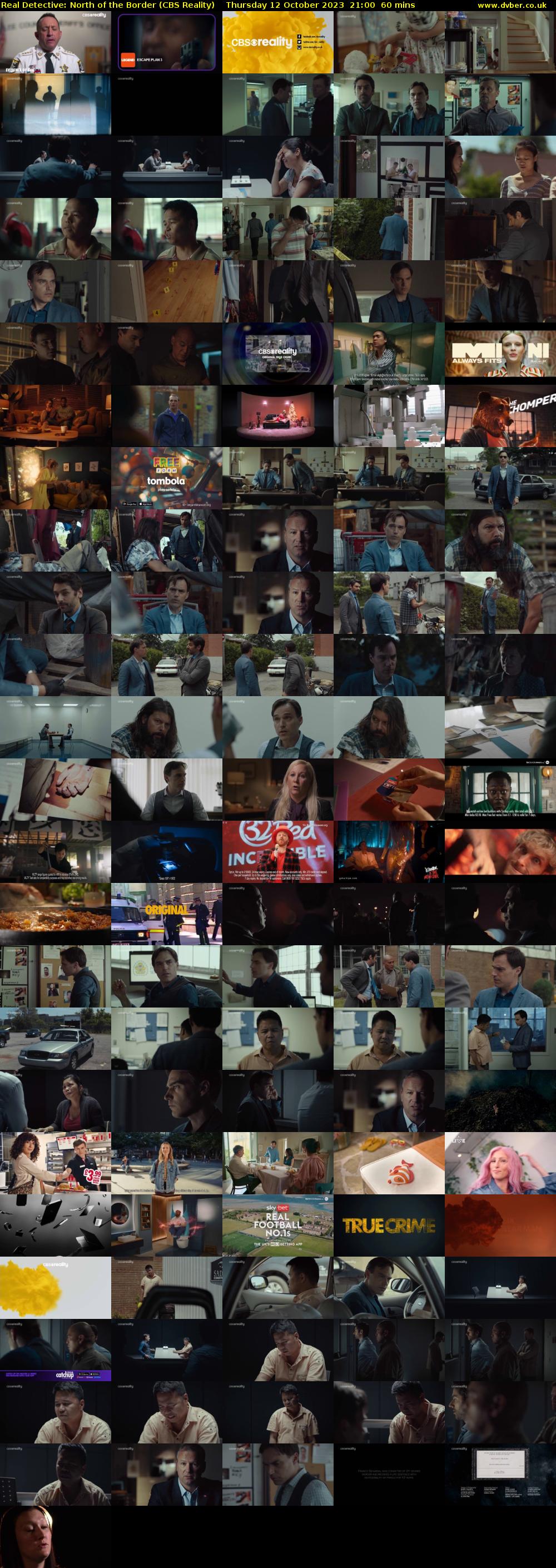 Real Detective: North of the Border (CBS Reality) Thursday 12 October 2023 21:00 - 22:00