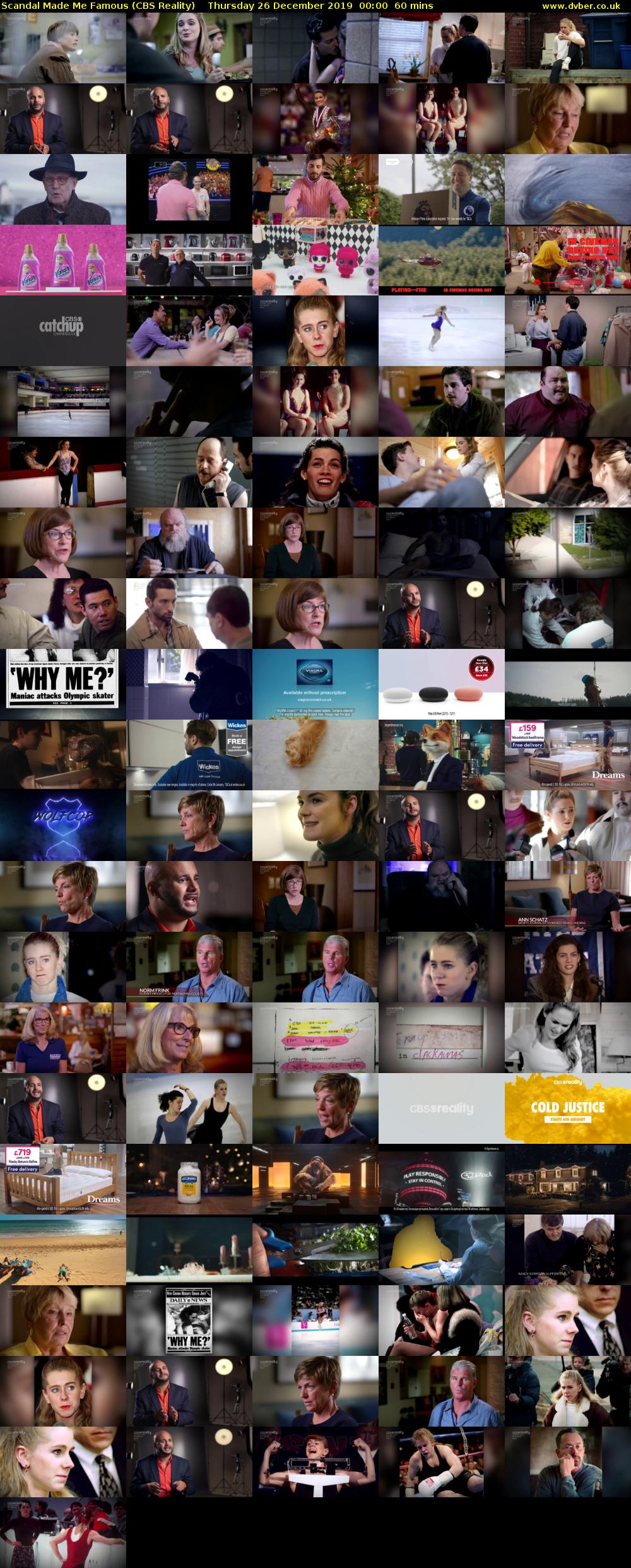 Scandal Made Me Famous (CBS Reality) Thursday 26 December 2019 00:00 - 01:00