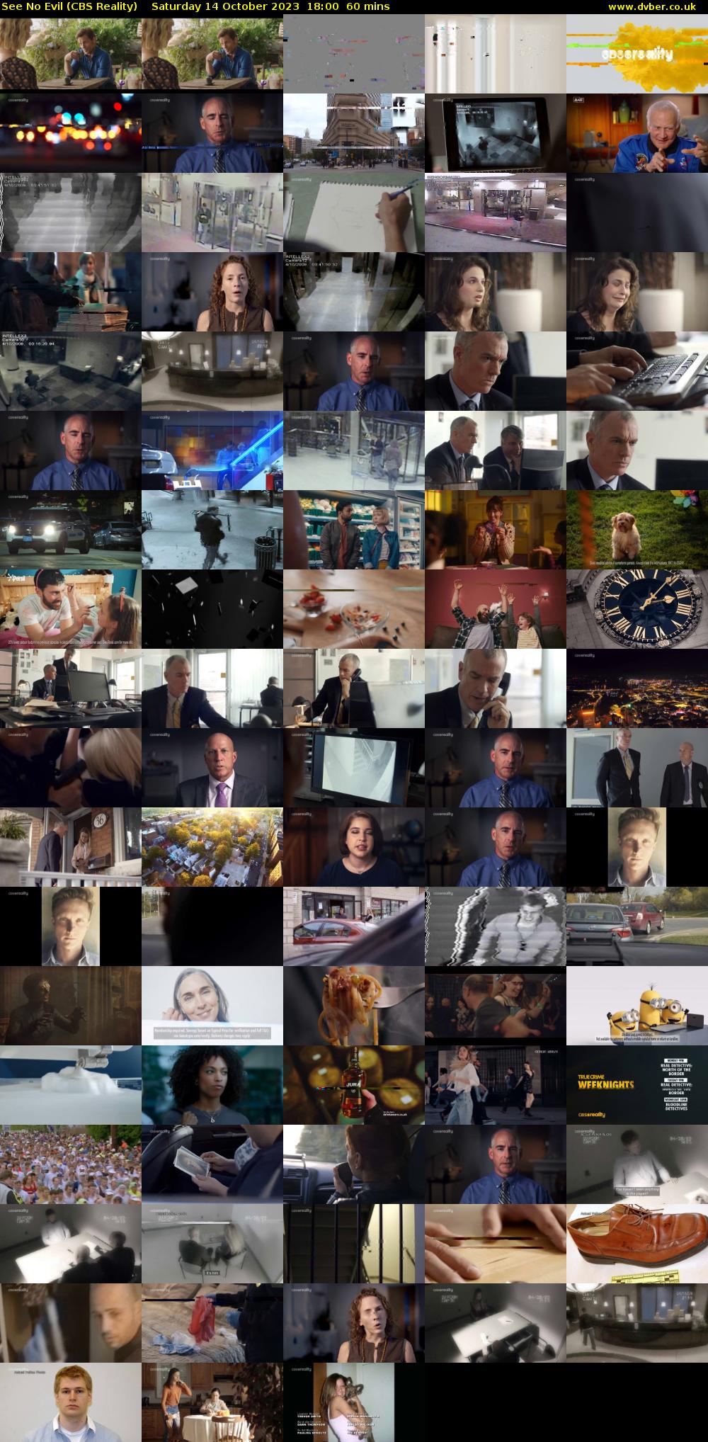 See No Evil (CBS Reality) Saturday 14 October 2023 18:00 - 19:00