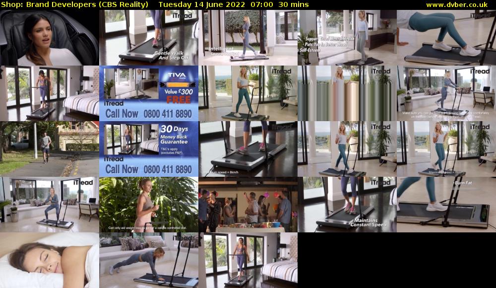 Shop: Brand Developers (CBS Reality) Tuesday 14 June 2022 07:00 - 07:30