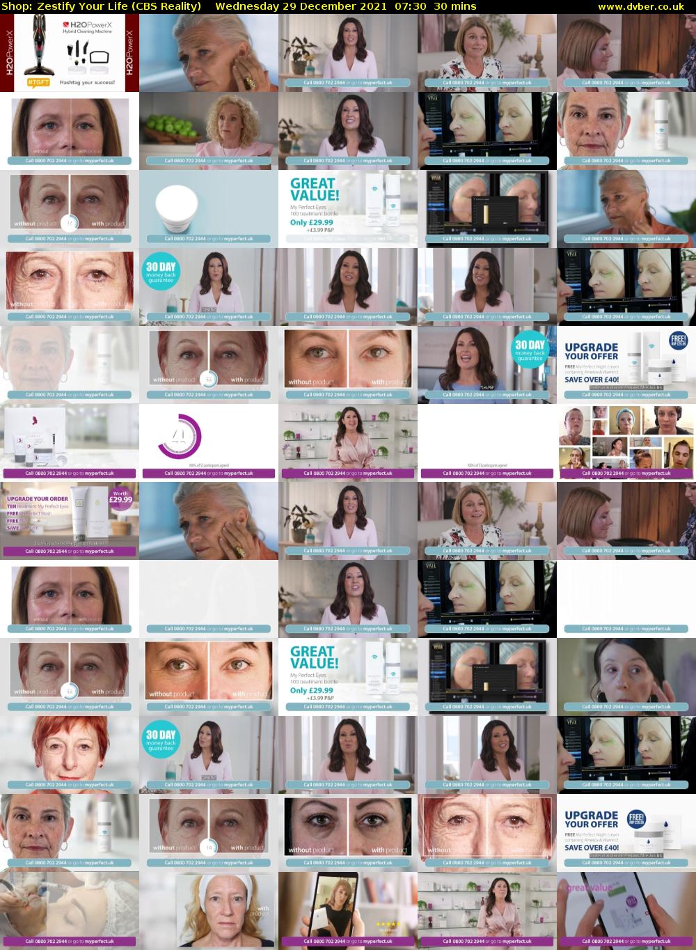 Shop: Zestify Your Life (CBS Reality) Wednesday 29 December 2021 07:30 - 08:00