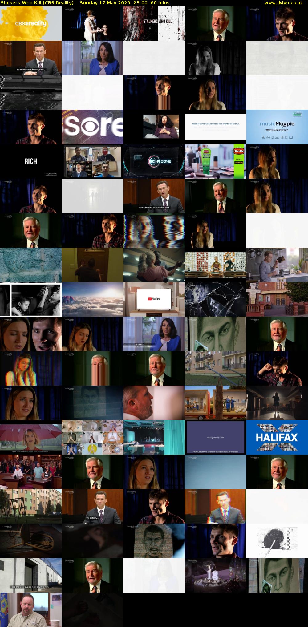 Stalkers Who Kill (CBS Reality) Sunday 17 May 2020 23:00 - 00:00