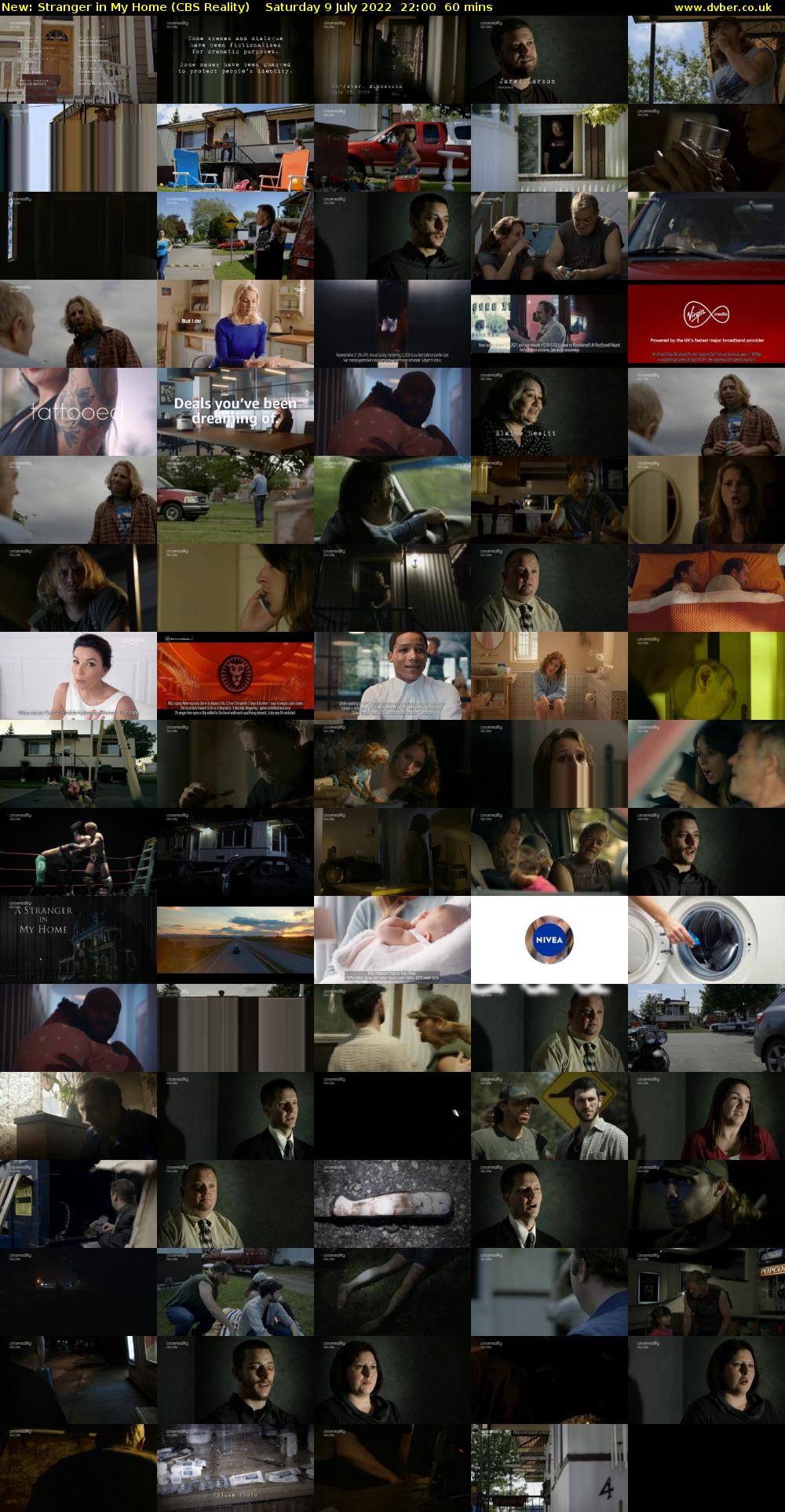 Stranger in My Home (CBS Reality) Saturday 9 July 2022 22:00 - 23:00