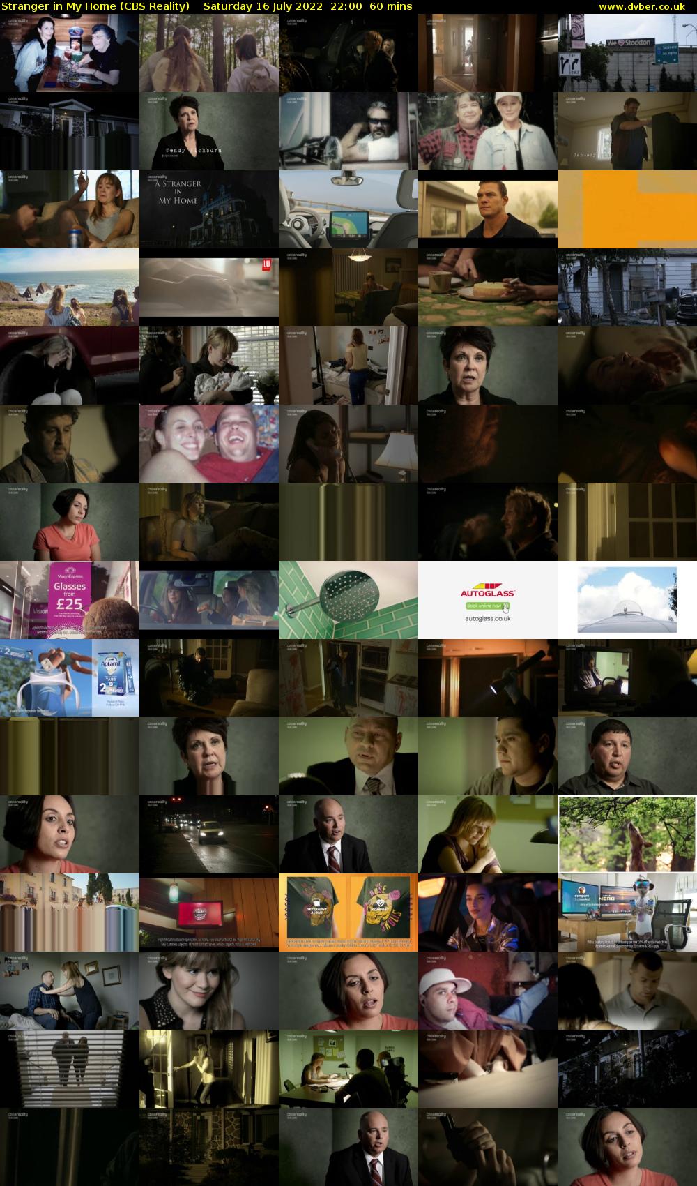 Stranger in My Home (CBS Reality) Saturday 16 July 2022 22:00 - 23:00