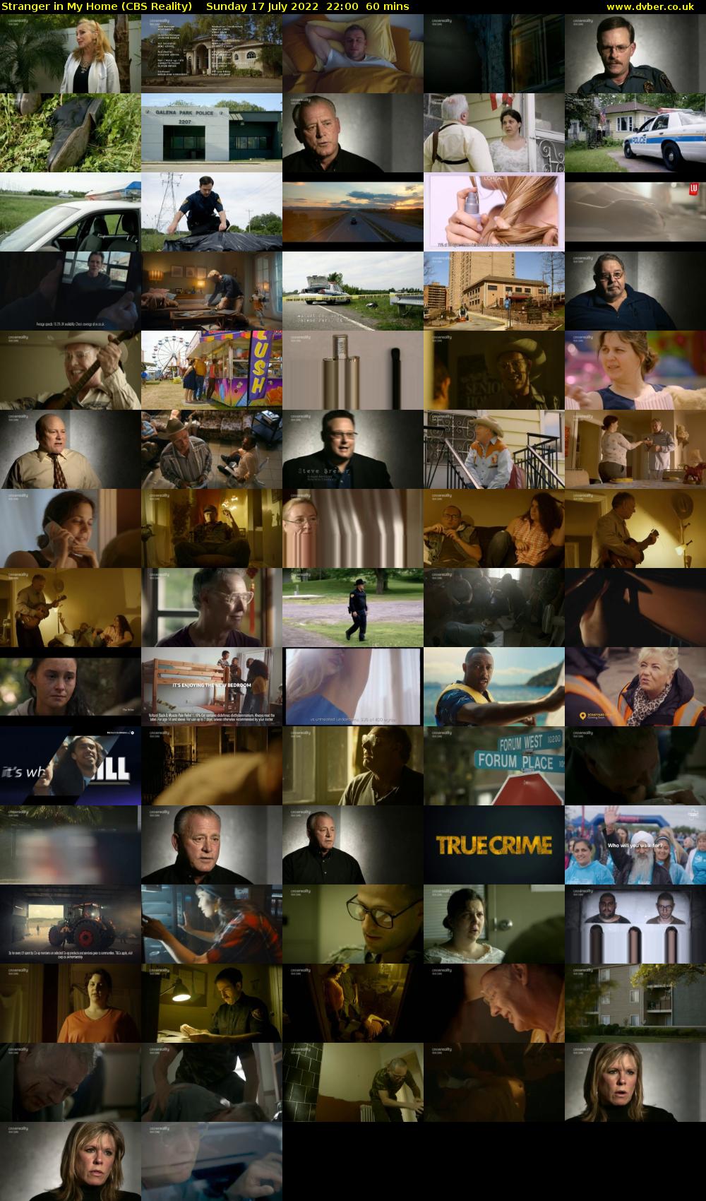 Stranger in My Home (CBS Reality) Sunday 17 July 2022 22:00 - 23:00