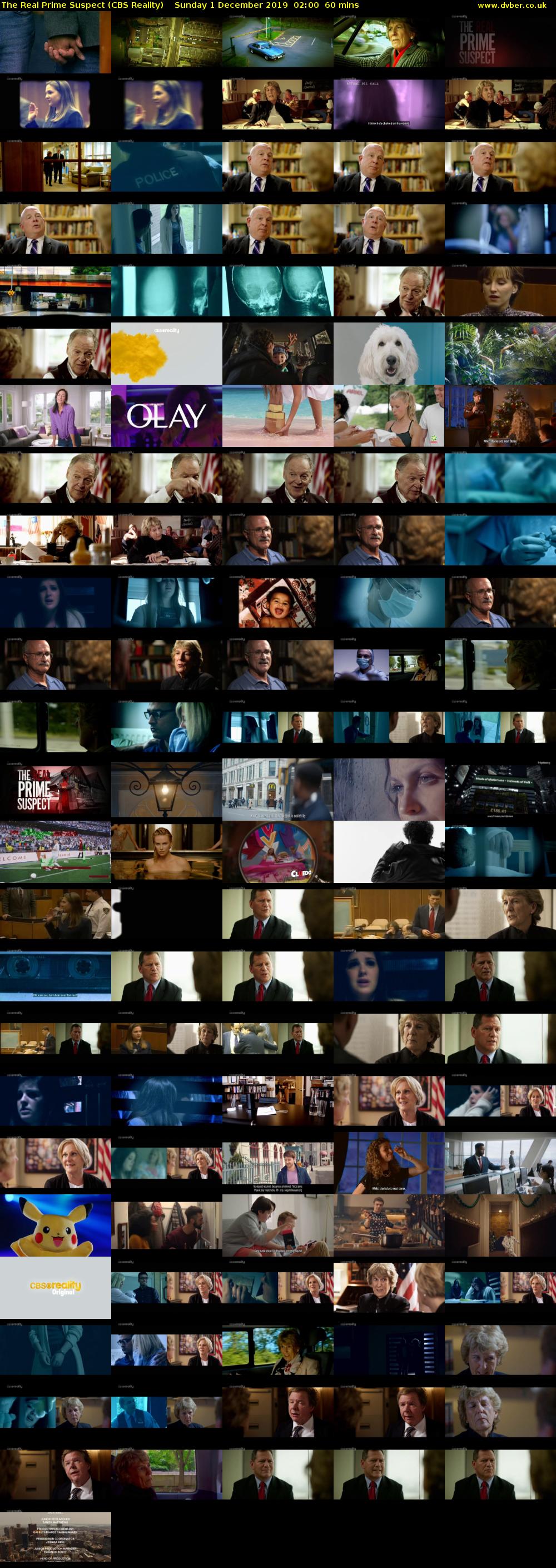The Real Prime Suspect (CBS Reality) Sunday 1 December 2019 02:00 - 03:00
