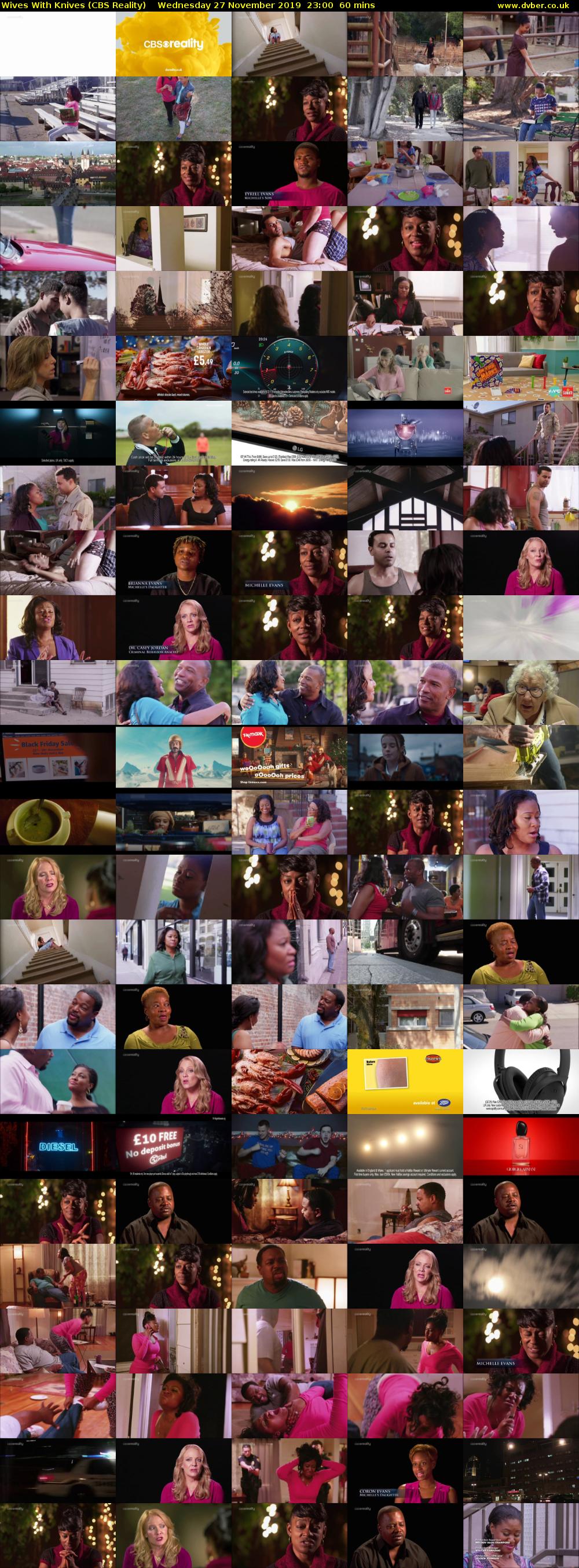 Wives With Knives (CBS Reality) Wednesday 27 November 2019 23:00 - 00:00