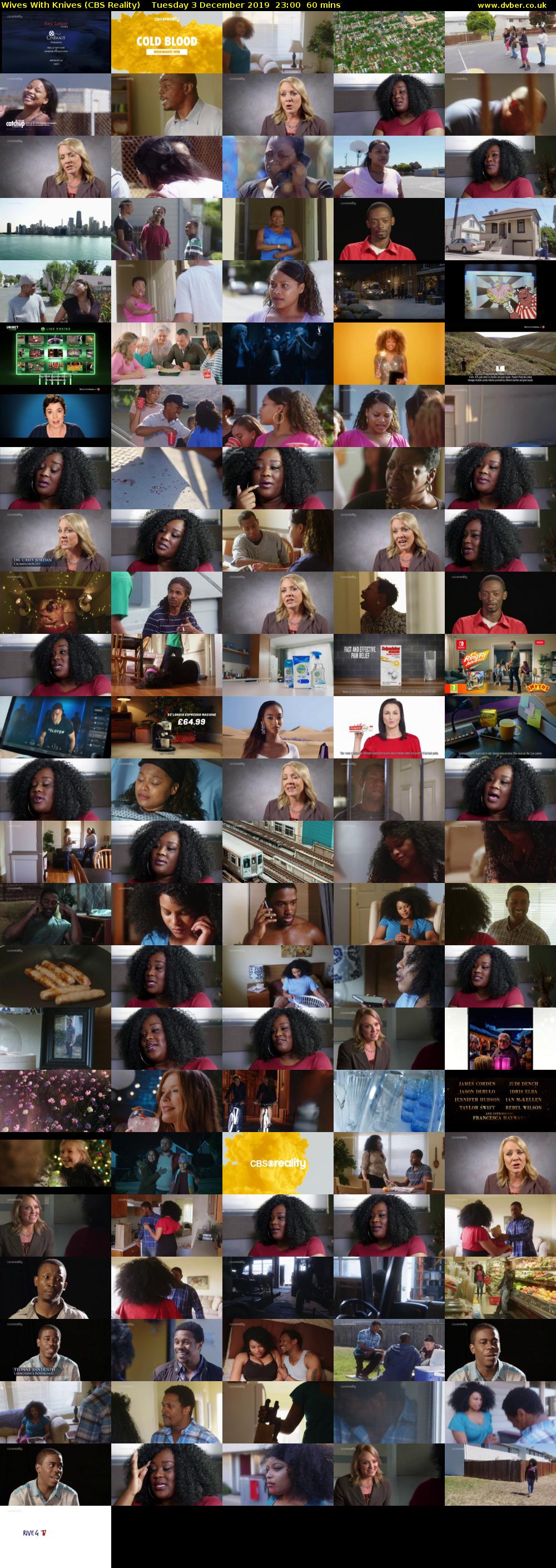 Wives With Knives (CBS Reality) Tuesday 3 December 2019 23:00 - 00:00