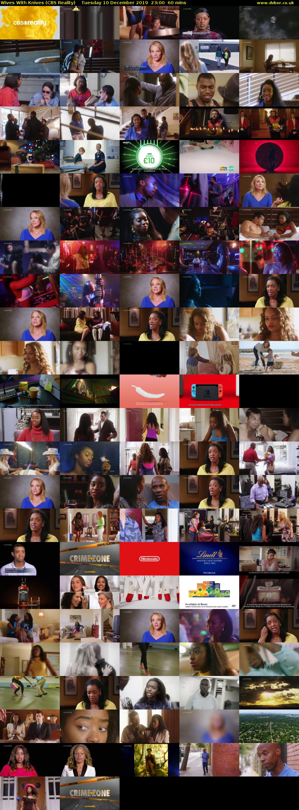 Wives With Knives (CBS Reality) Tuesday 10 December 2019 23:00 - 00:00