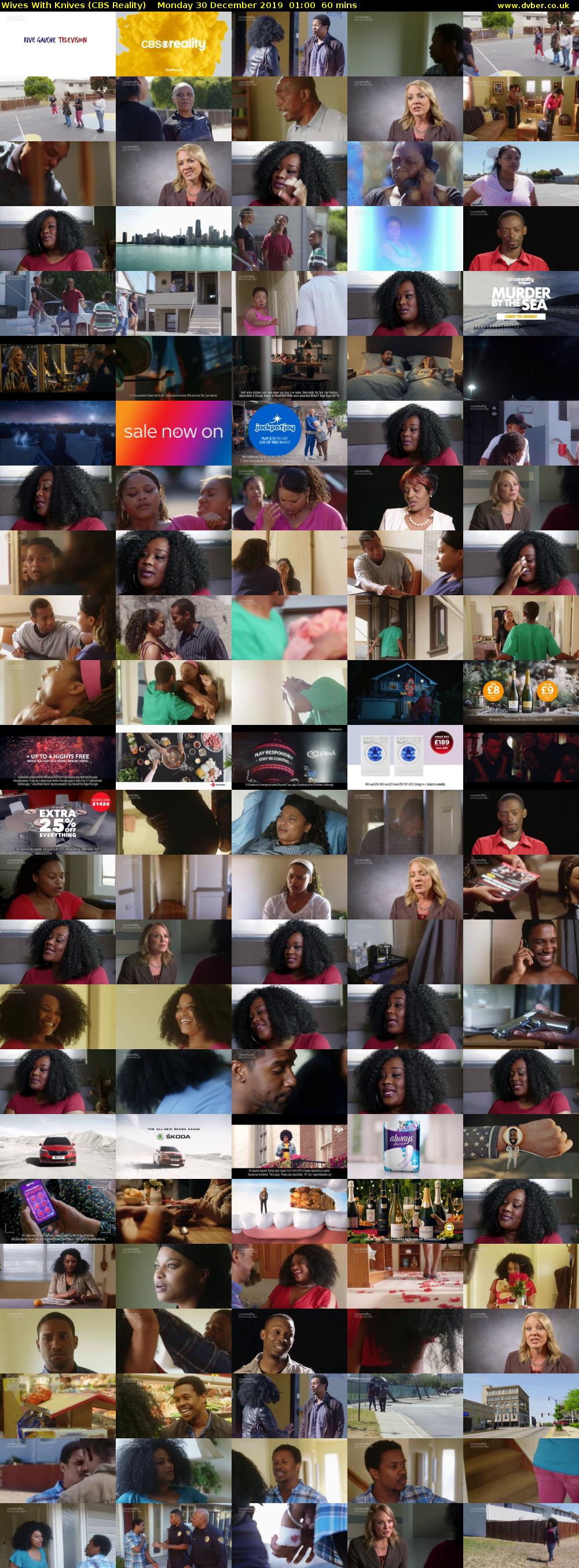 Wives With Knives (CBS Reality) Monday 30 December 2019 01:00 - 02:00
