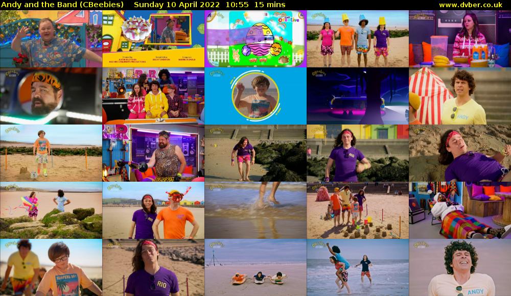 Andy and the Band (CBeebies) Sunday 10 April 2022 10:55 - 11:10