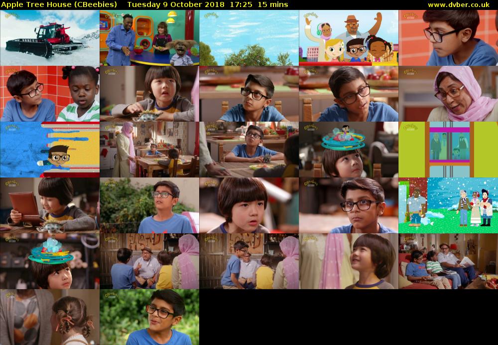 Apple Tree House (CBeebies) Tuesday 9 October 2018 17:25 - 17:40