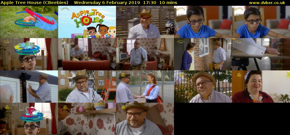 Apple Tree House (CBeebies) Wednesday 6 February 2019 17:30 - 17:40