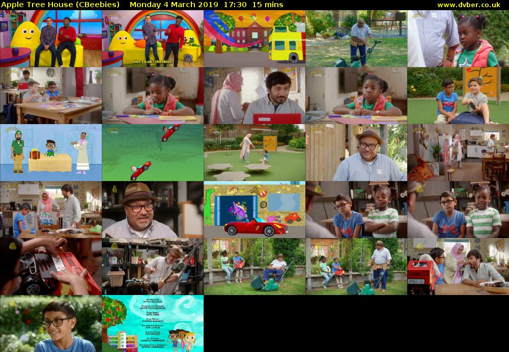 Apple Tree House (CBeebies) Monday 4 March 2019 17:30 - 17:45