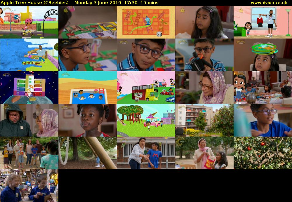 Apple Tree House (CBeebies) Monday 3 June 2019 17:30 - 17:45
