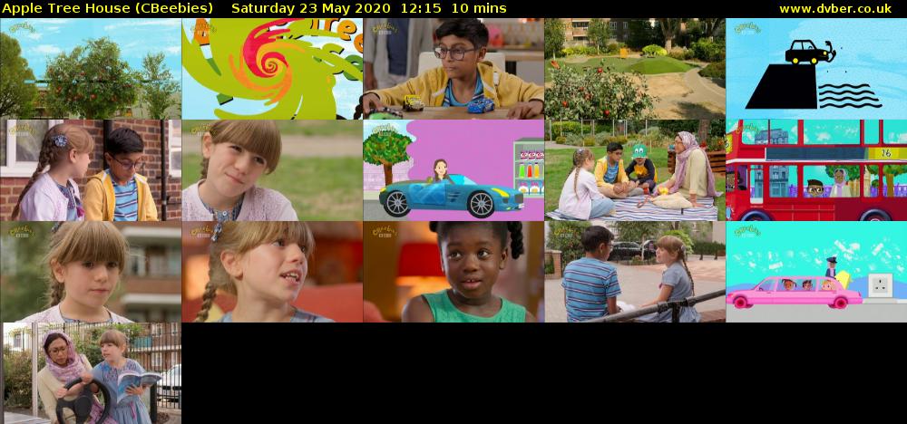 Apple Tree House (CBeebies) Saturday 23 May 2020 12:15 - 12:25