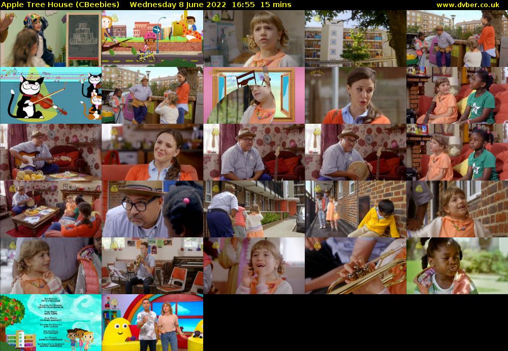 Apple Tree House (CBeebies) Wednesday 8 June 2022 16:55 - 17:10