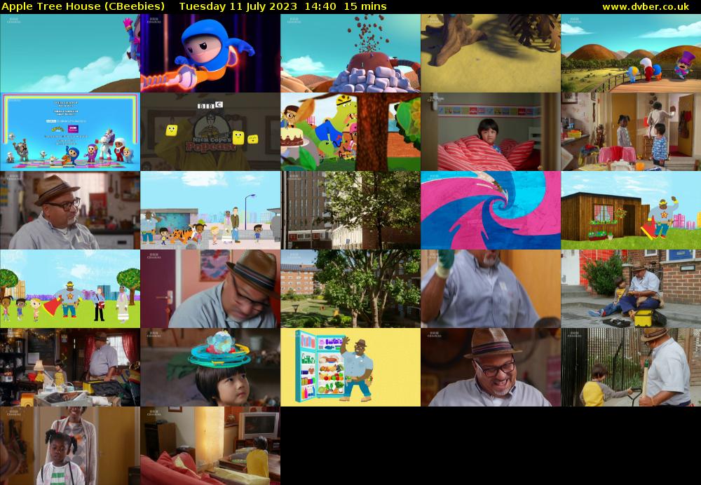 Apple Tree House (CBeebies) Tuesday 11 July 2023 14:40 - 14:55