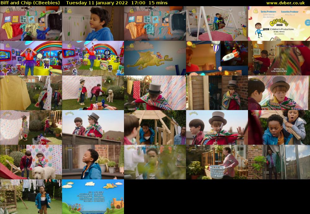 Biff and Chip (CBeebies) Tuesday 11 January 2022 17:00 - 17:15