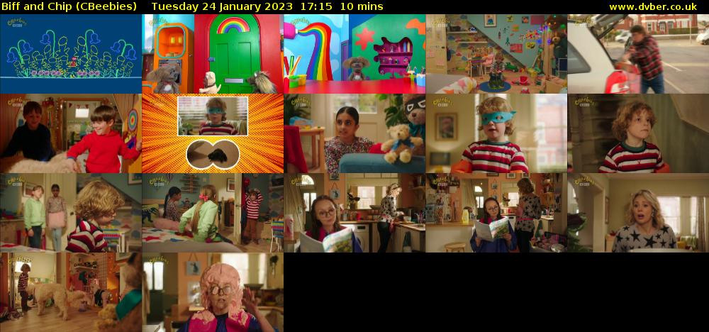 Biff and Chip (CBeebies) Tuesday 24 January 2023 17:15 - 17:25
