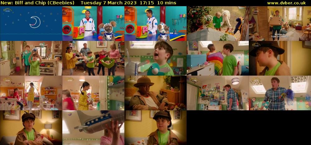 Biff and Chip (CBeebies) Tuesday 7 March 2023 17:15 - 17:25