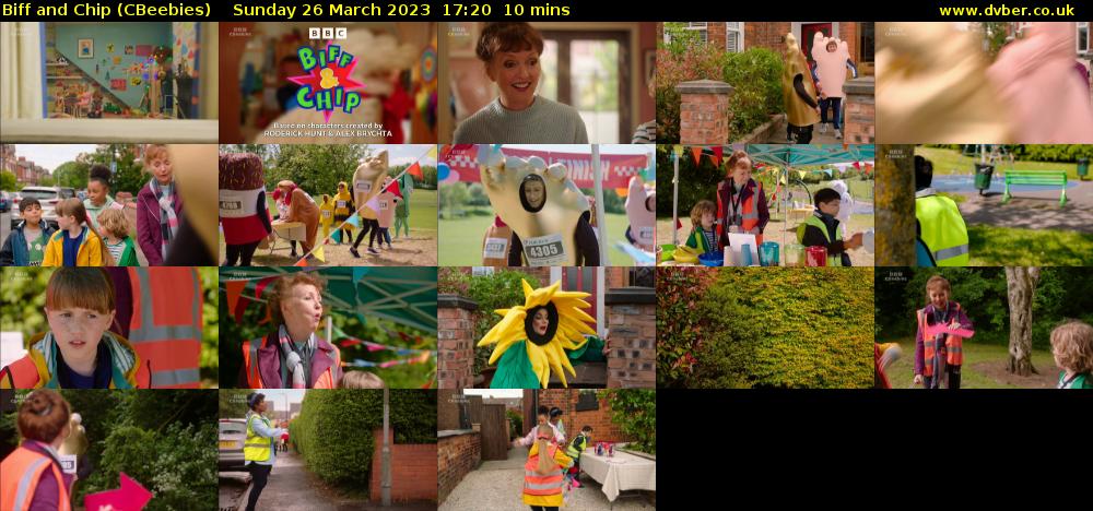 Biff and Chip (CBeebies) Sunday 26 March 2023 17:20 - 17:30