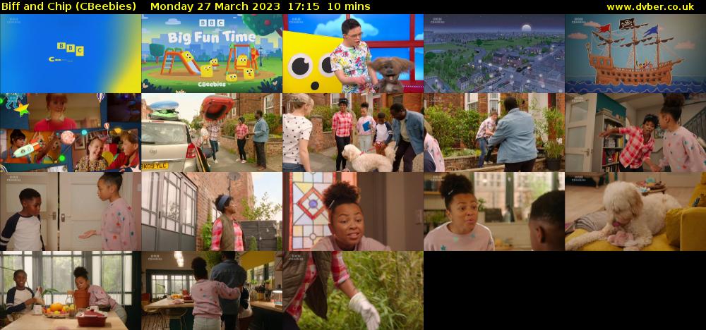 Biff and Chip (CBeebies) Monday 27 March 2023 17:15 - 17:25