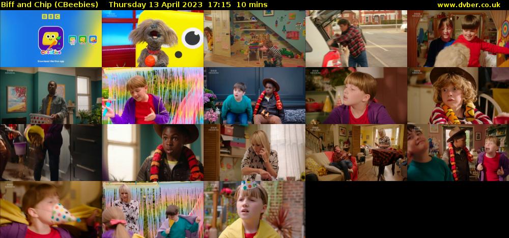 Biff and Chip (CBeebies) Thursday 13 April 2023 17:15 - 17:25