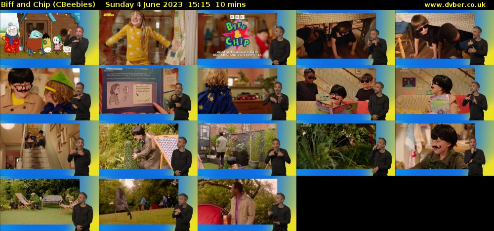 Biff and Chip (CBeebies) Sunday 4 June 2023 15:15 - 15:25