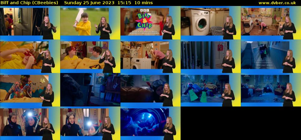 Biff and Chip (CBeebies) Sunday 25 June 2023 15:15 - 15:25