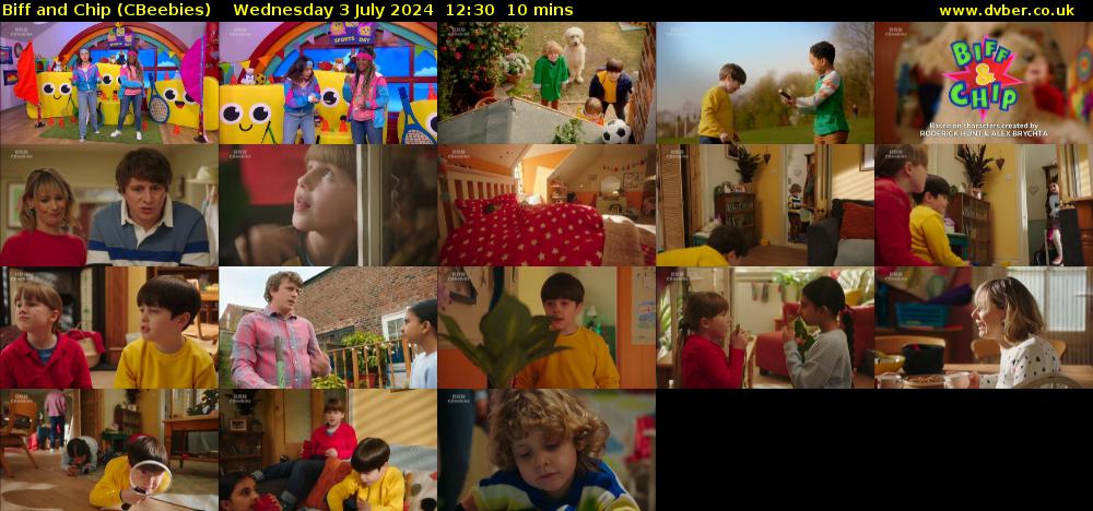 Biff and Chip (CBeebies) Wednesday 3 July 2024 12:30 - 12:40