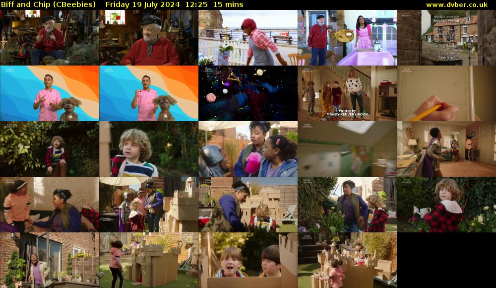 Biff and Chip (CBeebies) Friday 19 July 2024 12:25 - 12:40